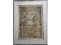 Dimitar Kazakov – Neron: Portret rar „Bulgăroaică” (1967)