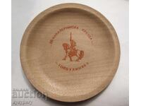 Παλιά σοσιαλιστική τιμητική πλακέτα τοίχου της ΛΔΒ, 3η Συνάντηση Ιππικού