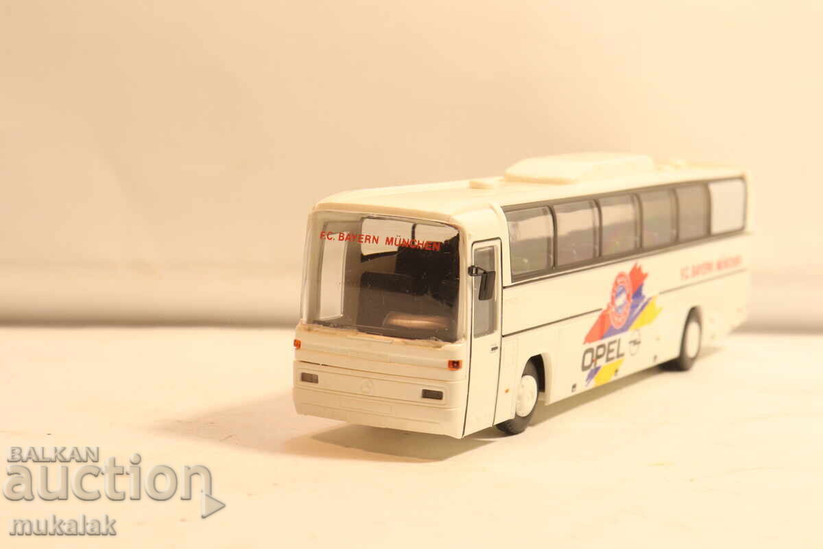 Δημοπρασία RIETZE H0 1/87 MERCEDES BAYERN MUNCHEN ΜΟΝΤΕΛΟ ΛΕΩΦΟΡΕΙΟΥ