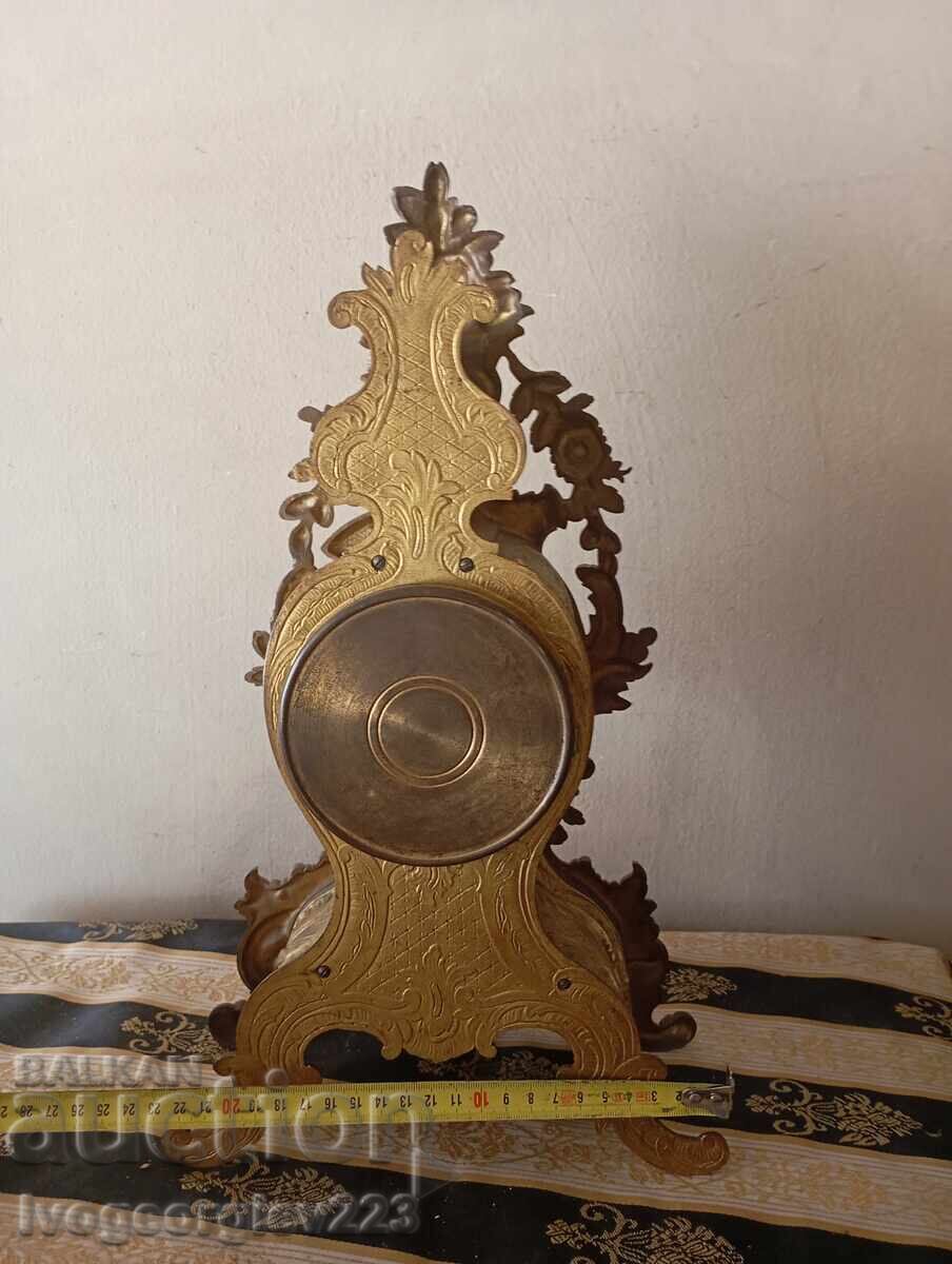 Аукцион Комплект часовник със свещници рококо