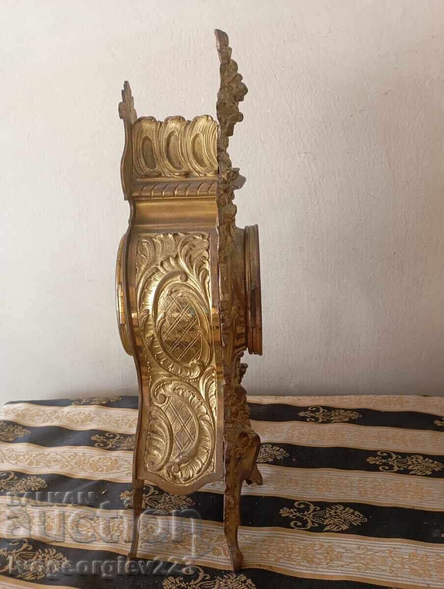 Комплект часовник със свещници рококо - 6