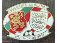 1974 Βουλγαρία σήμα ποδοσφαιρικού αγώνα Βουλγαρία Αγγλία Σόφια 2011
