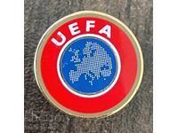 1976 Bulgaria insignă UEFA Uniunea Asociațiilor Europene de Fotbal