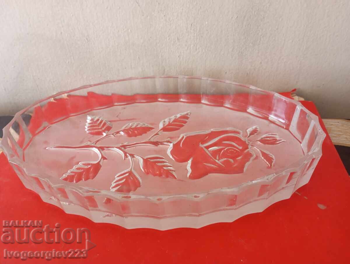 Bowl, platter in Art Deco style
