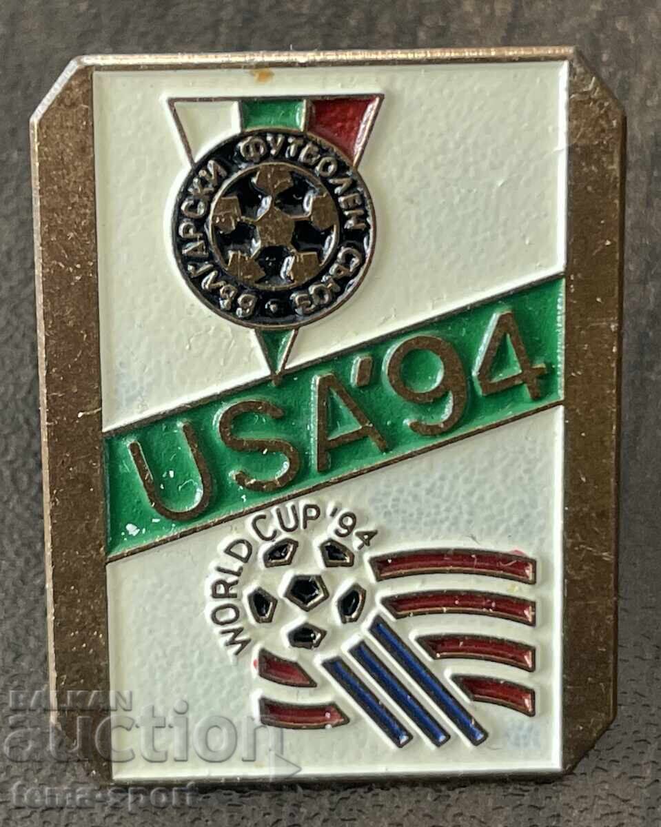 1981 Bulgaria insignă Campionatul Mondial de Fotbal SUA 1994