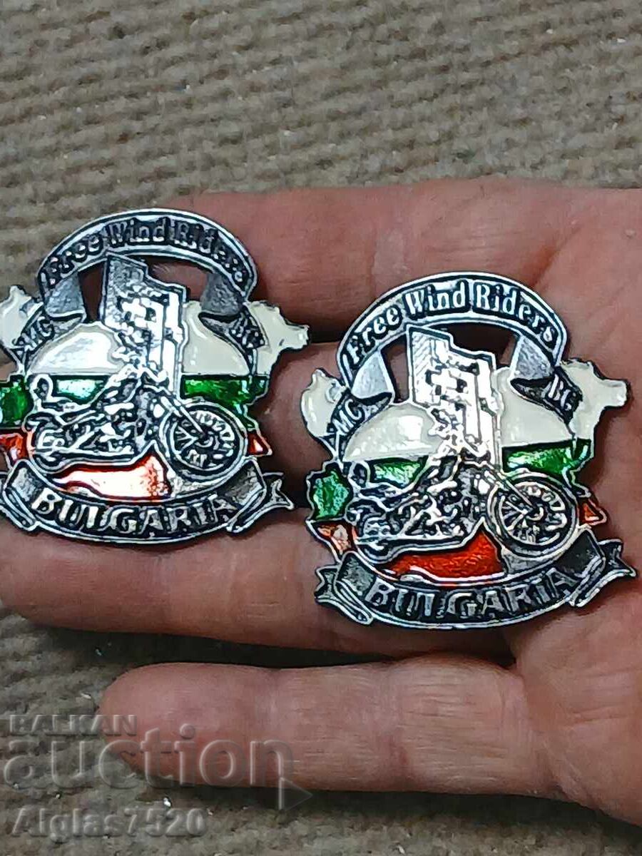 Емайлирана значка на " Free Wind Raiders" с цена € 25.00 | 48.90 лв.