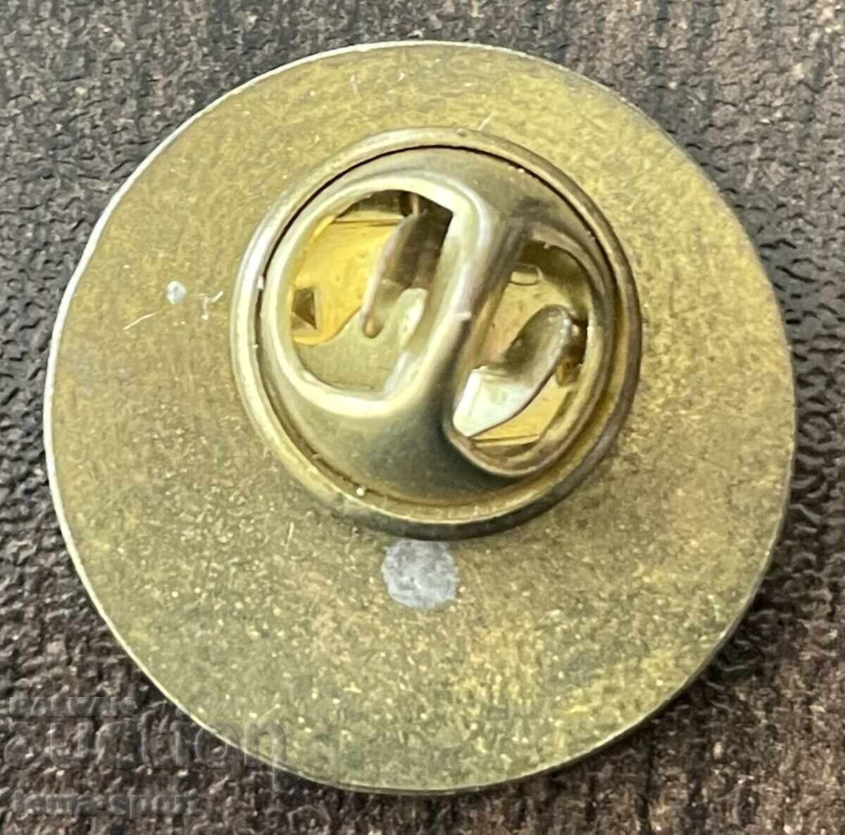 1983 Βουλγαρία σήμα ποδοσφαιρικού συλλόγου ΠΦΚ Ντομπρούτζα Ντόμπριτς με τιμή € 3.00 | 5.87 BGN