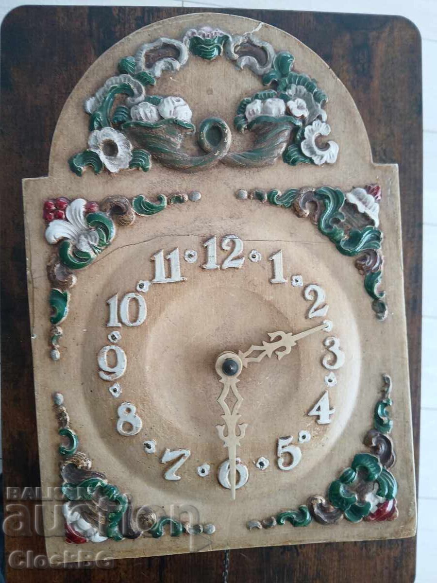 Ceas german policrom de la mijlocul anilor 1960