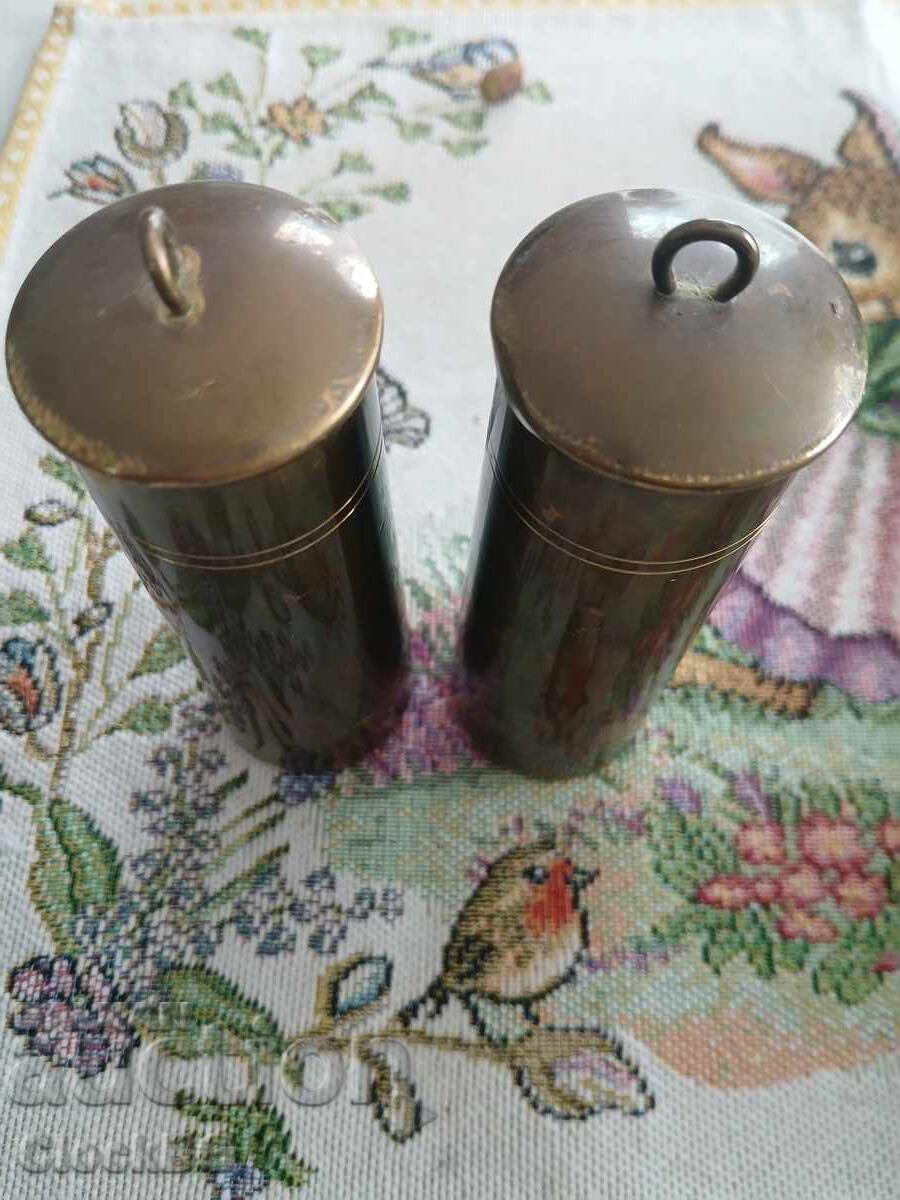 2 μπρούτζινα βαρίδια