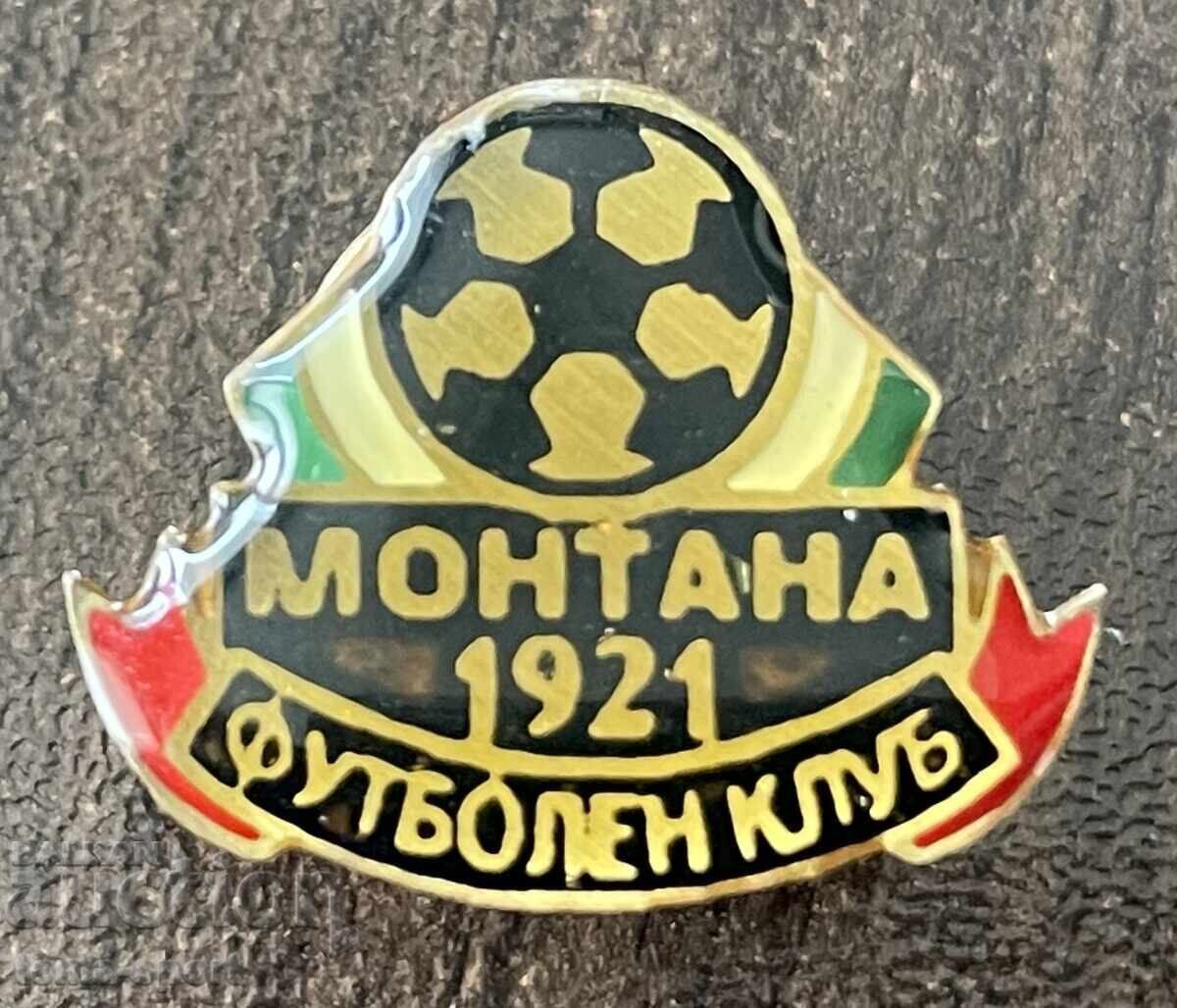 1987 Βουλγαρία σήμα ποδοσφαιρικού συλλόγου Μοντάνα