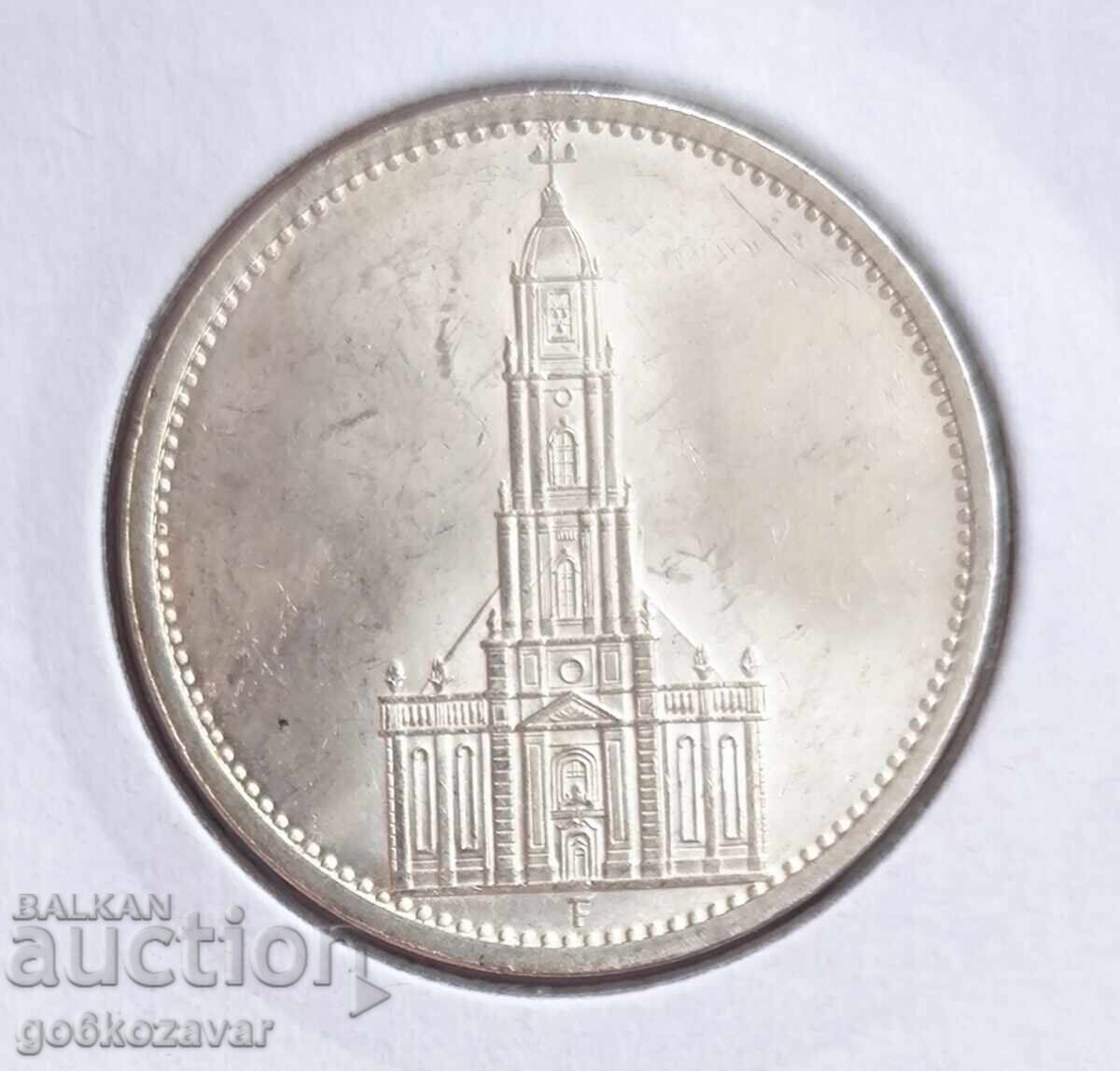 Γερμανία Τρίτο Ράιχ 5 μάρκα 1935 Ασήμι ! UNC ! με τιμή € 84.00 | 164.29 BGN