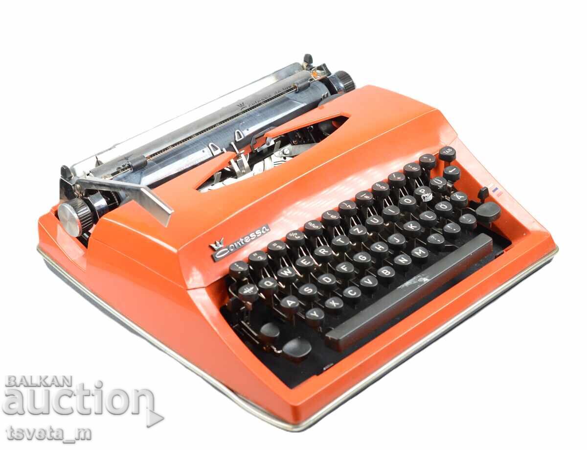 Παράδοση Γραφομηχανή Adler Contessa de Luxe Made in Germany