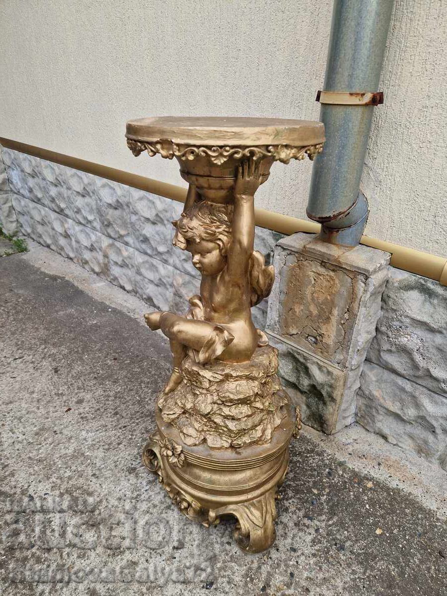 Delivery of Beautiful antique Italian column pedestal