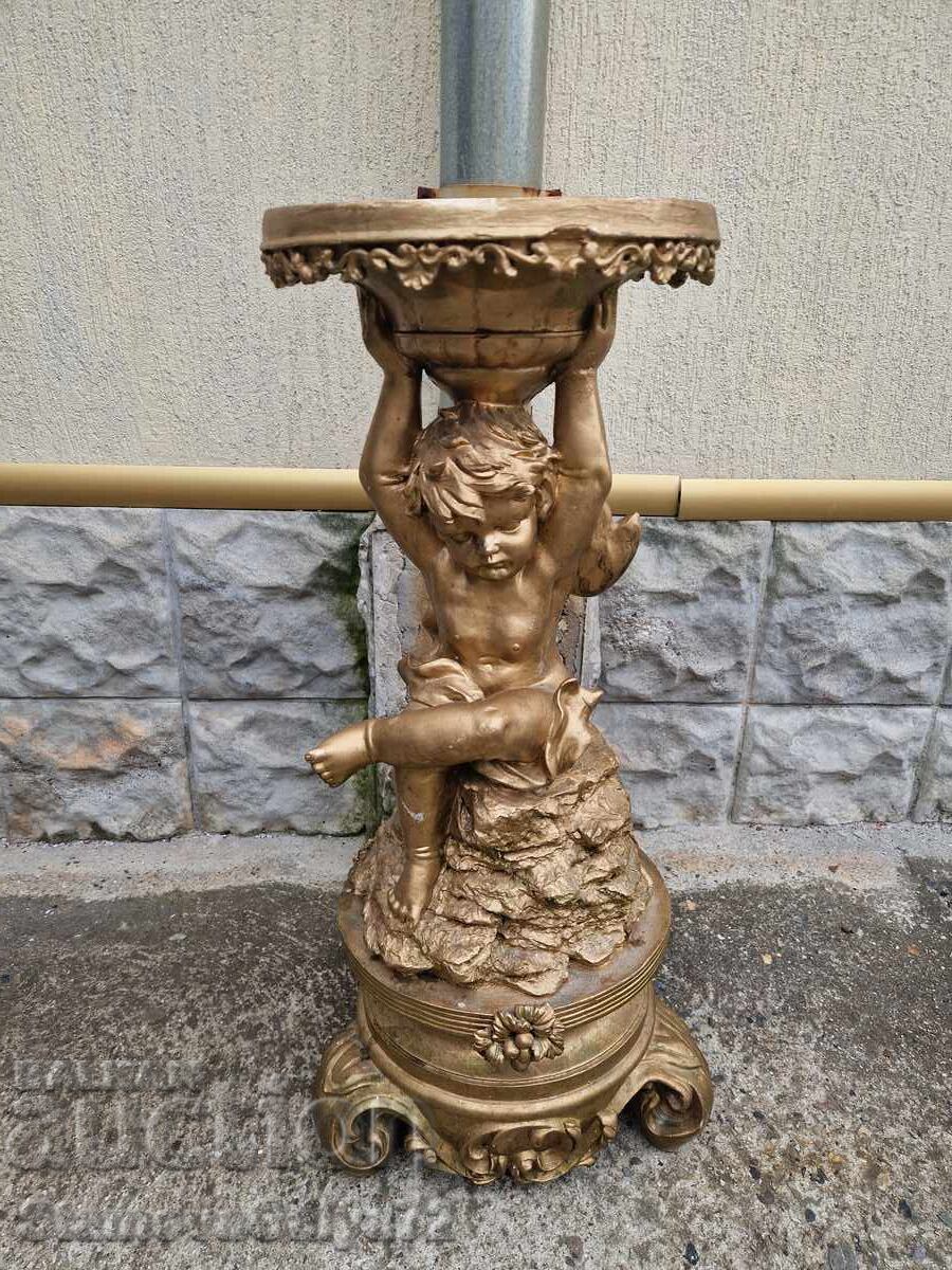 Beautiful antique Italian column pedestal