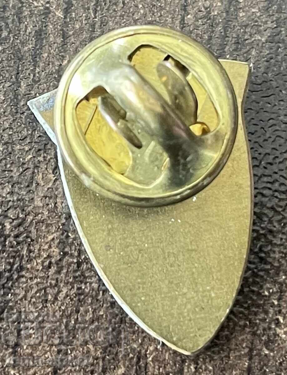 1998 Bulgaria insignă club de fotbal Cavarna cu preț € 3.00 | 5.87 BGN