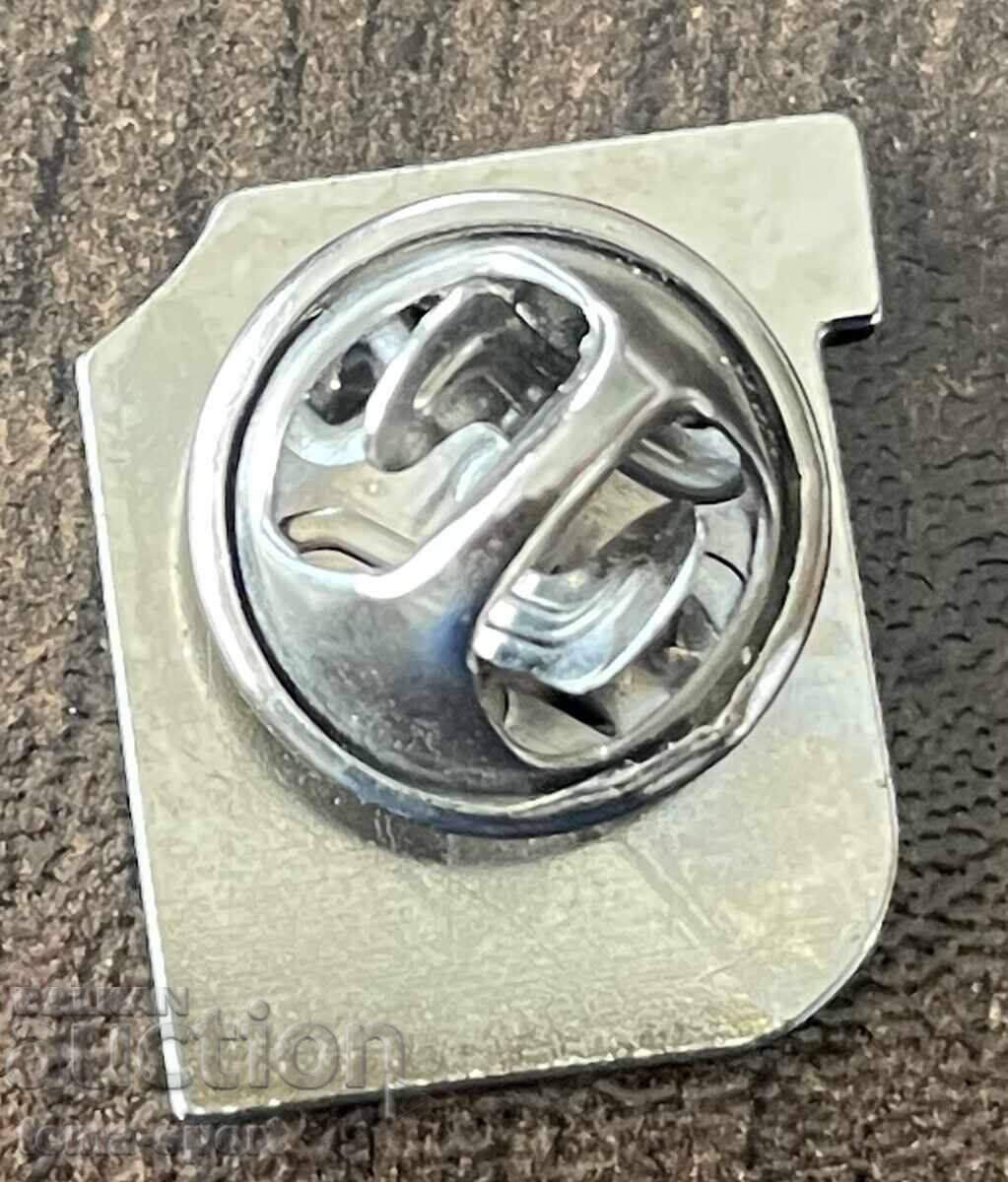 1999 Bulgaria Ludogorets Razgrad football club badge with price € 3.00 | 5.87 BGN