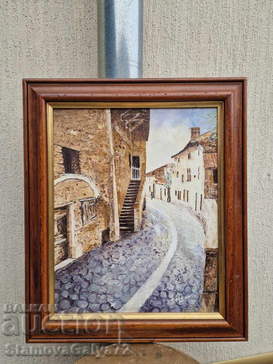 Superb master original oil painting on canvas with price € 88.00 | 172.11 BGN