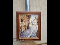 Εξαιρετικός χειροποίητος καλλιτεχνικός πίνακας λάδι σε καμβά