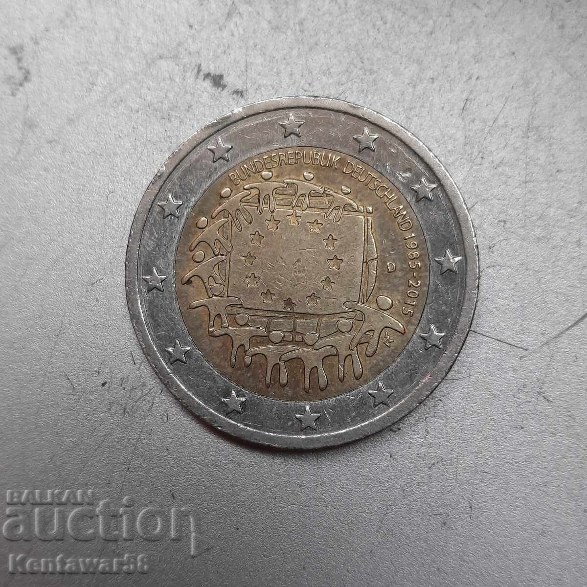 Αναμνηστικό κέρμα 2 ευρώ 2015 D. Γερμανία
