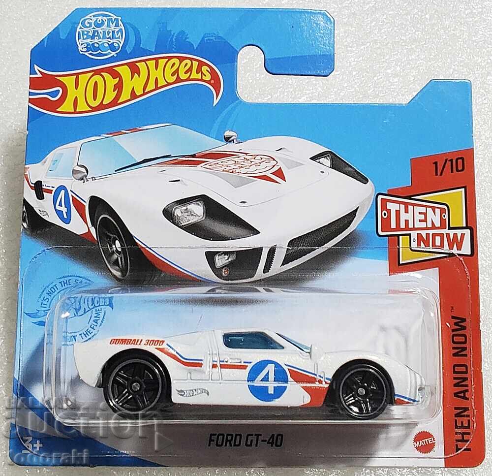 Hot Wheels Ford GT 40 1:64 Mașinuță