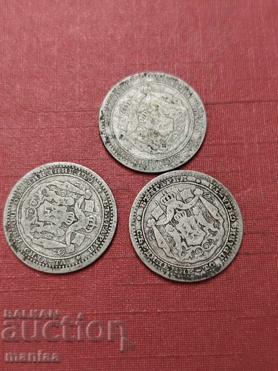 Lot de monede de argint de 50 stotinki cu preț € 15.00 | 29.34 BGN