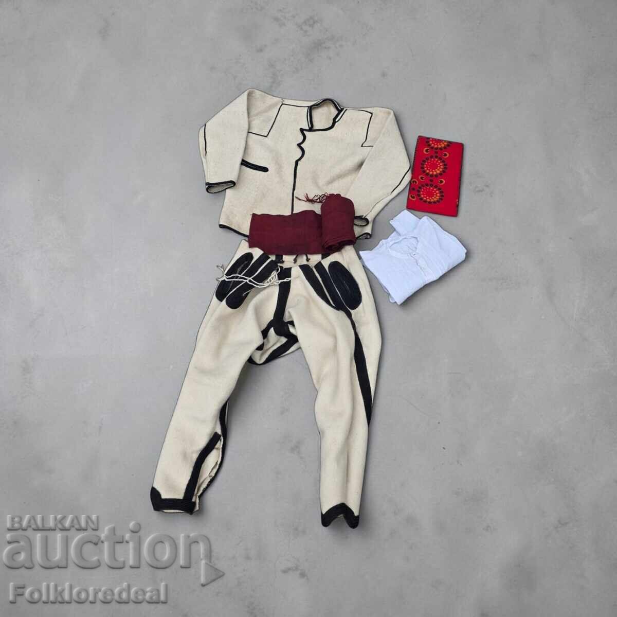 Port popular bărbătesc din regiunea Mijak, autentic, stare excelentă