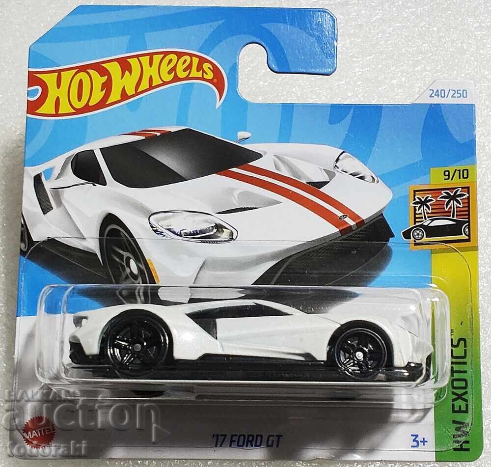 Hot Wheels 17 Ford GT Αυτοκινητάκι Hot Wheels 1:64 Ford GT
