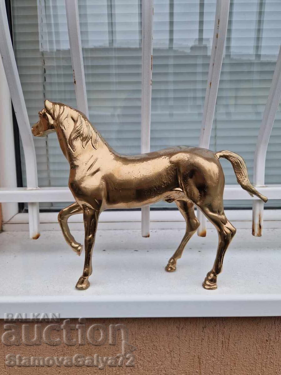 Чудесна английска метална фигура статуетка