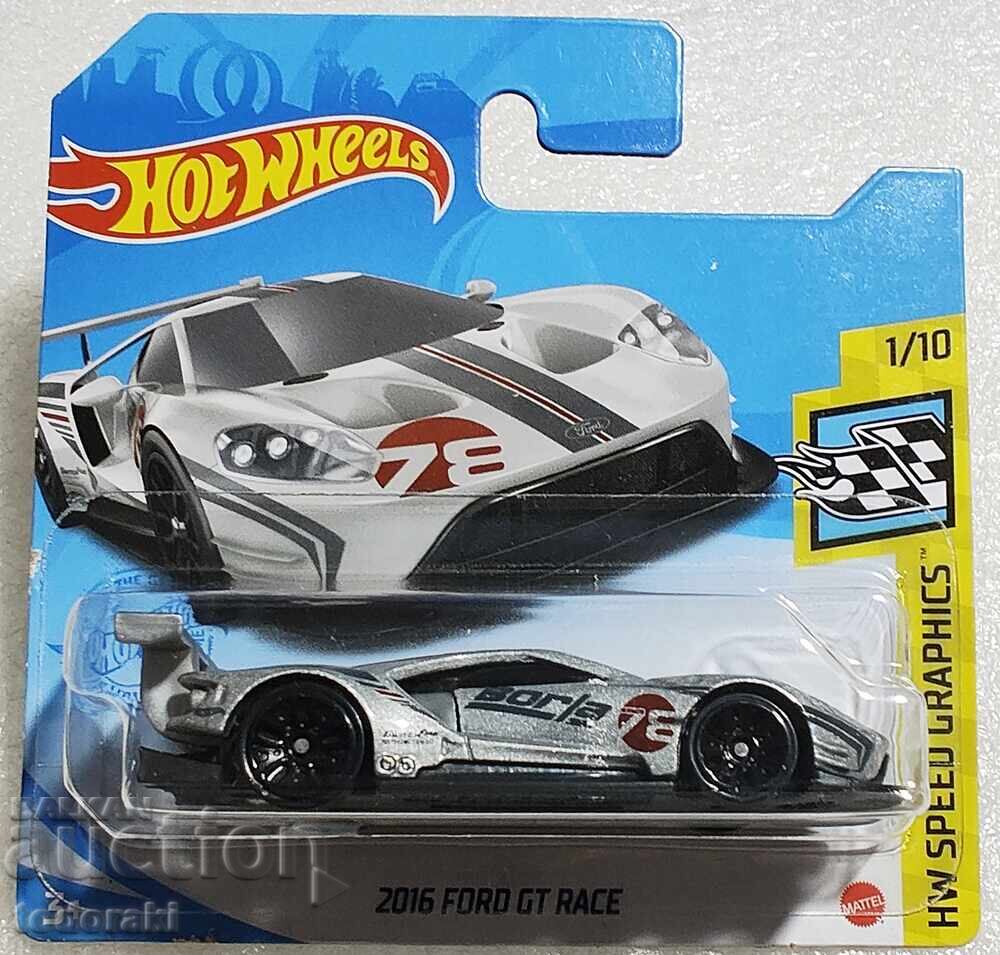 Hot Wheels 2016 Ford GT Race 1:64