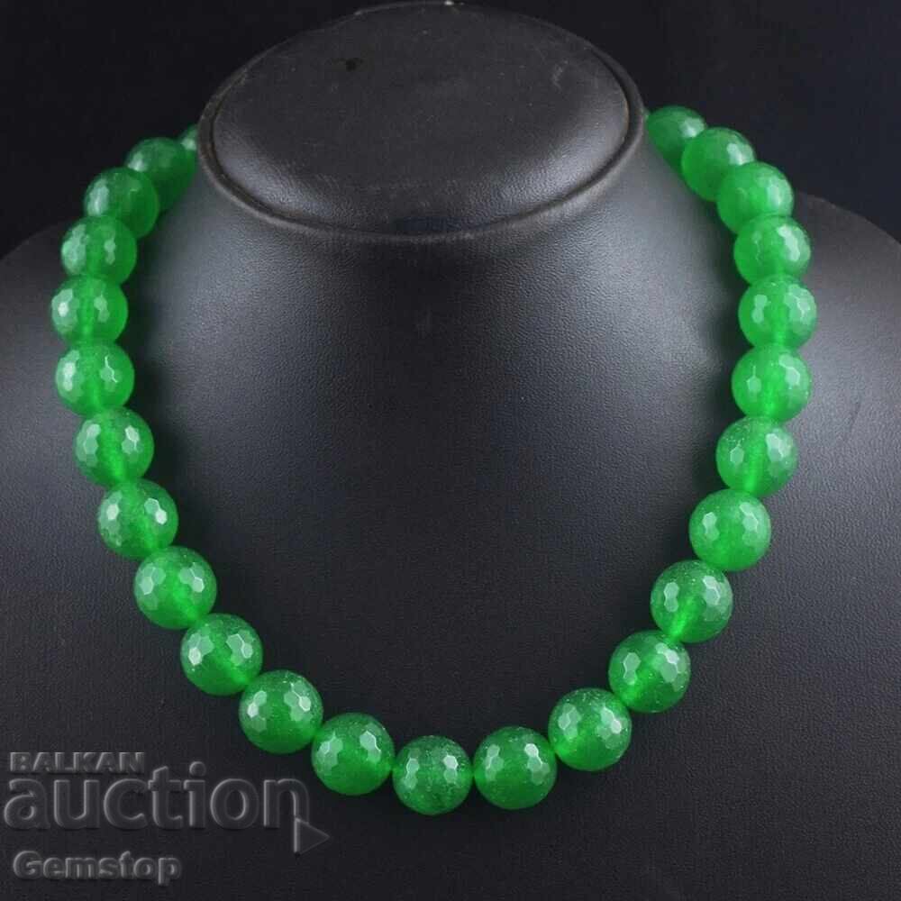 БЗЦ! 284 к-тa едноредово колие от нефрит от 1ст! с цена € 0.12 | 0.23 лв.