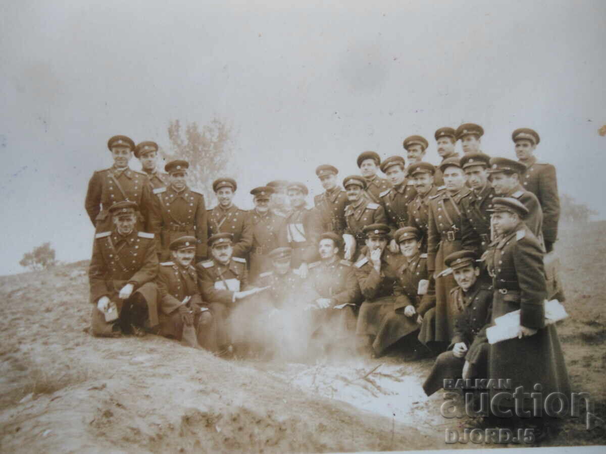 Old photograph, 13.XI.53. Last tactical exercise "The Tick"