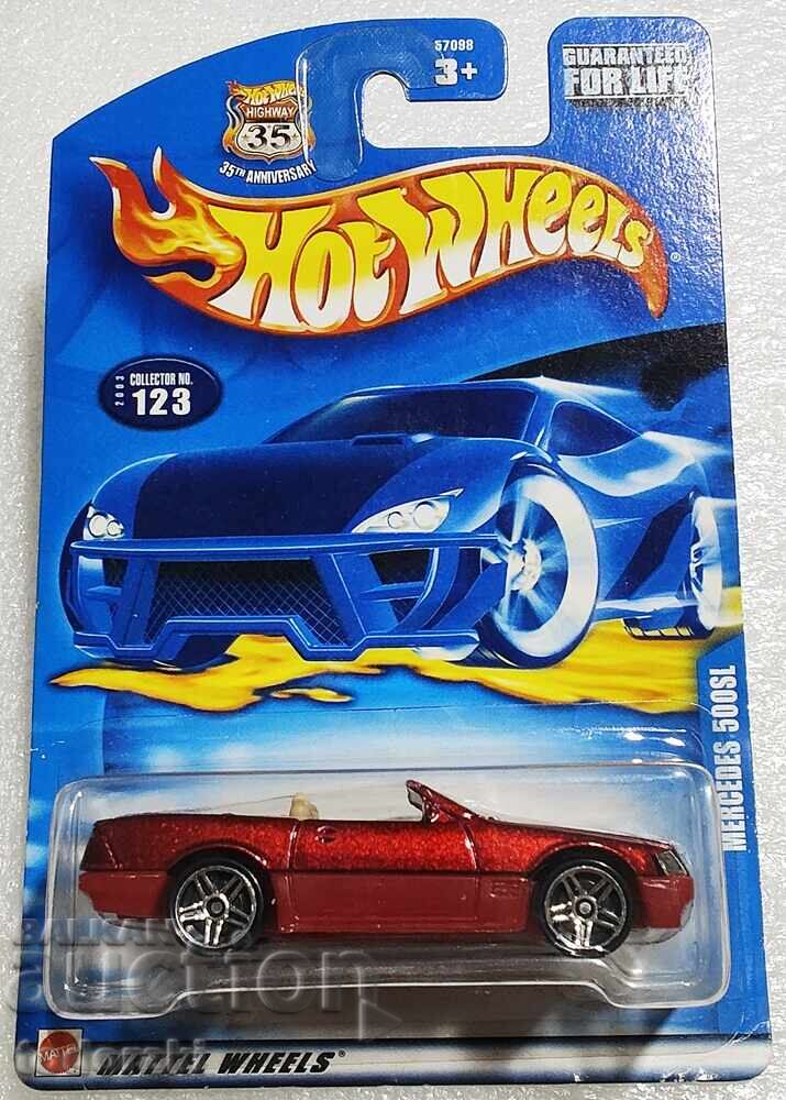 Hot Wheels 2003 Mercedes 500 SL 1:64