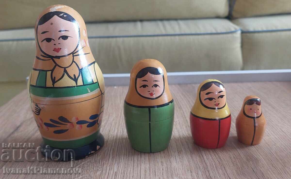 Матрйошки 4 броя за ценители