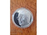 Silver coin 20 euro 1996