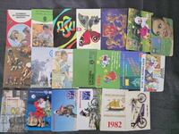Lot of 20 small calendars
