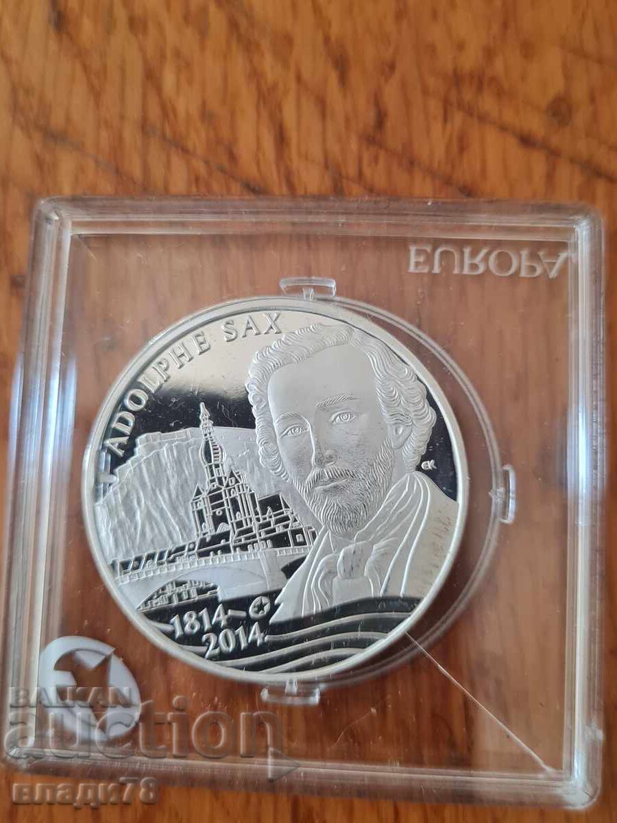 Monedă de argint 10 euro 2014 cu preț € 7.50 | 14.67 BGN