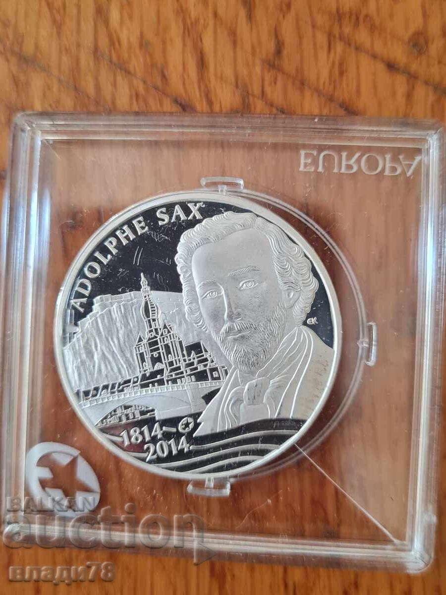 Monedă de argint 10 euro 2014