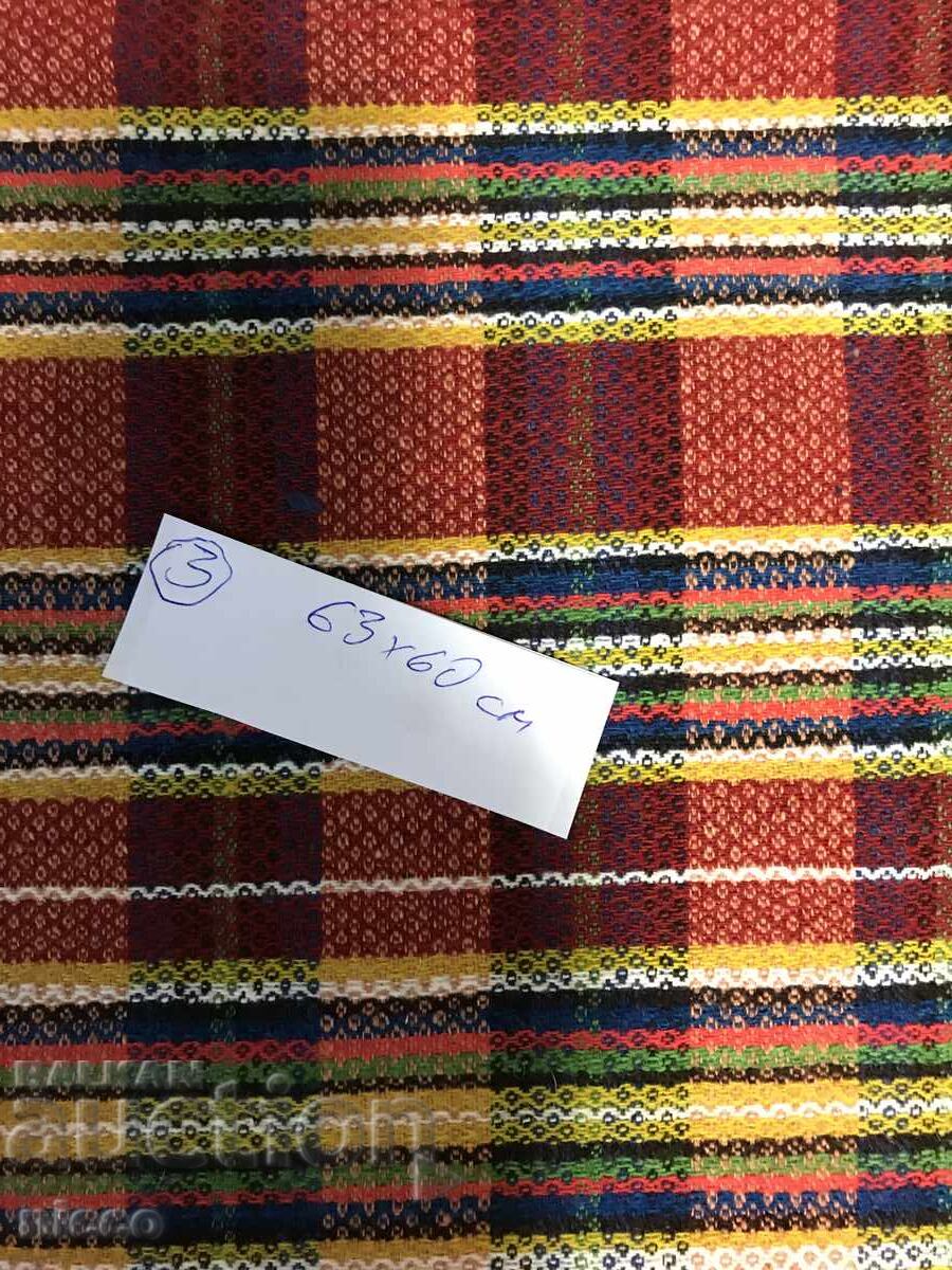 Lot 4 șorțuri țesute vechi - 6