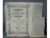 1924 Акция Акционерно дружество Въгледвуокис 100 лева