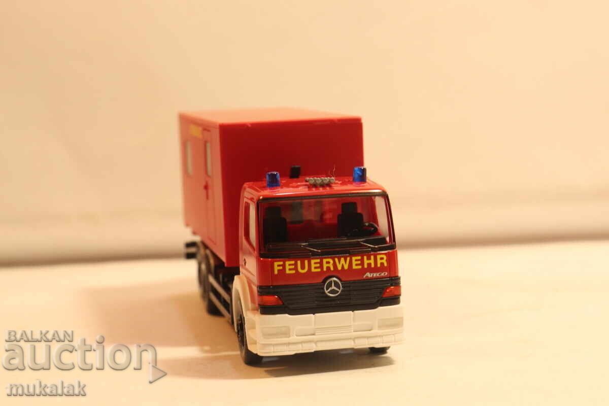 Παράδοση WIKING H0 1/87 MERCEDES ATEGO ΠΥΡΟΣΒΕΣΤΙΚΟ ΦΟΡΤΗΓΟ ΜΟΝΤΕΛΟ ΑΥΤΟΚΙΝΗΤΟΥ