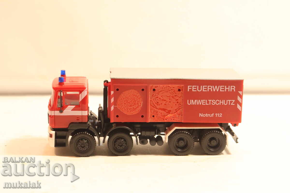HERPA  H0 1/87  МAN  КАМИОН ПОЖАРНА МОДЕЛ КОЛИЧКА - 6