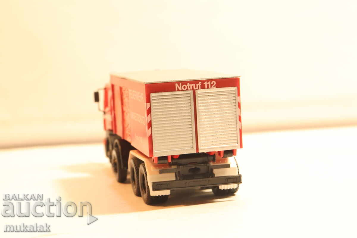 HERPA  H0 1/87  МAN  КАМИОН ПОЖАРНА МОДЕЛ КОЛИЧКА - 7