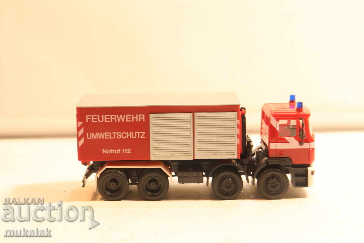 HERPA  H0 1/87  МAN  КАМИОН ПОЖАРНА МОДЕЛ КОЛИЧКА