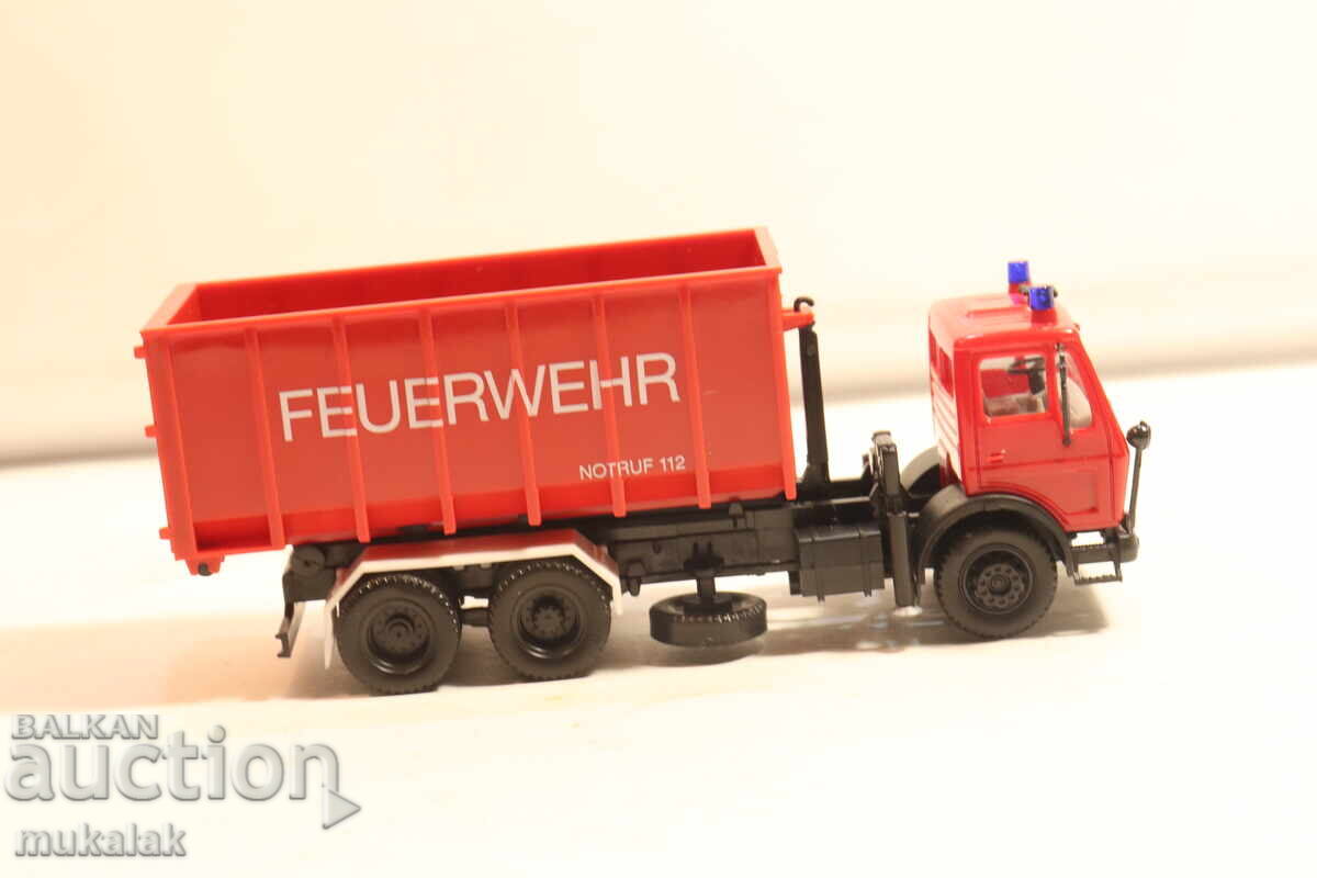 Παράδοση HERPA H0 1/87 MERCEDES ΦΟΡΤΗΓΟ ΠΥΡΟΣΒΕΣΤΙΚΟ ΜΟΝΤΕΛΟ ΑΥΤΟΚΙΝΗΤΑΚΙ