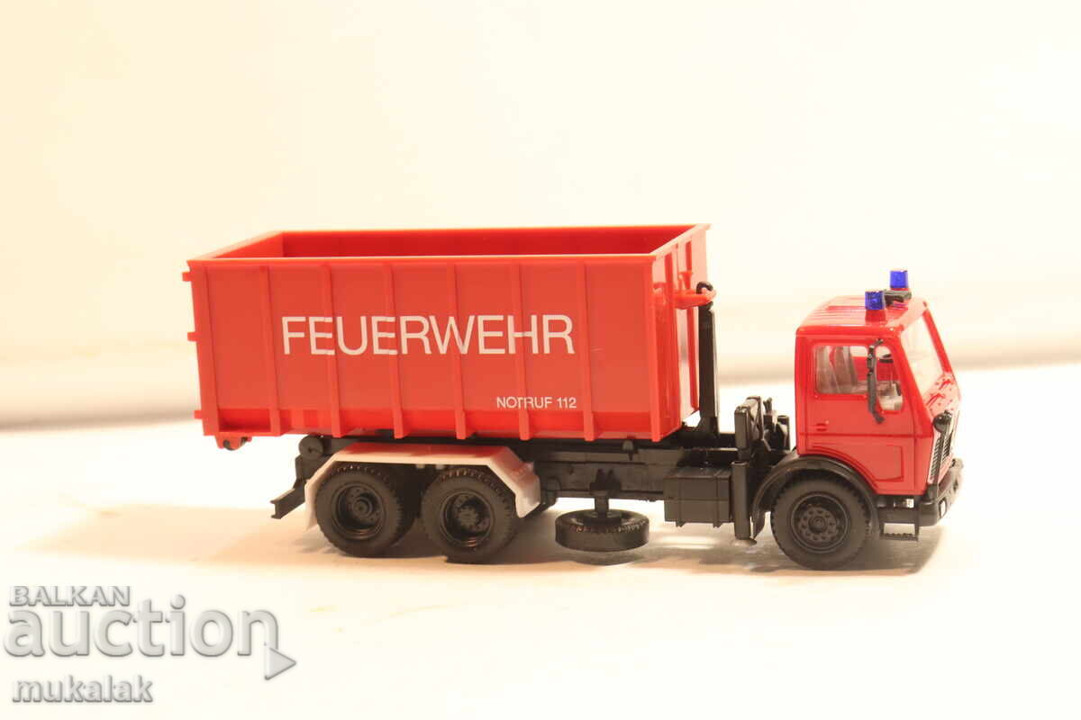 HERPA H0 1/87 MERCEDES ΦΟΡΤΗΓΟ ΠΥΡΟΣΒΕΣΤΙΚΟ ΜΟΝΤΕΛΟ ΑΥΤΟΚΙΝΗΤΑΚΙ - 5