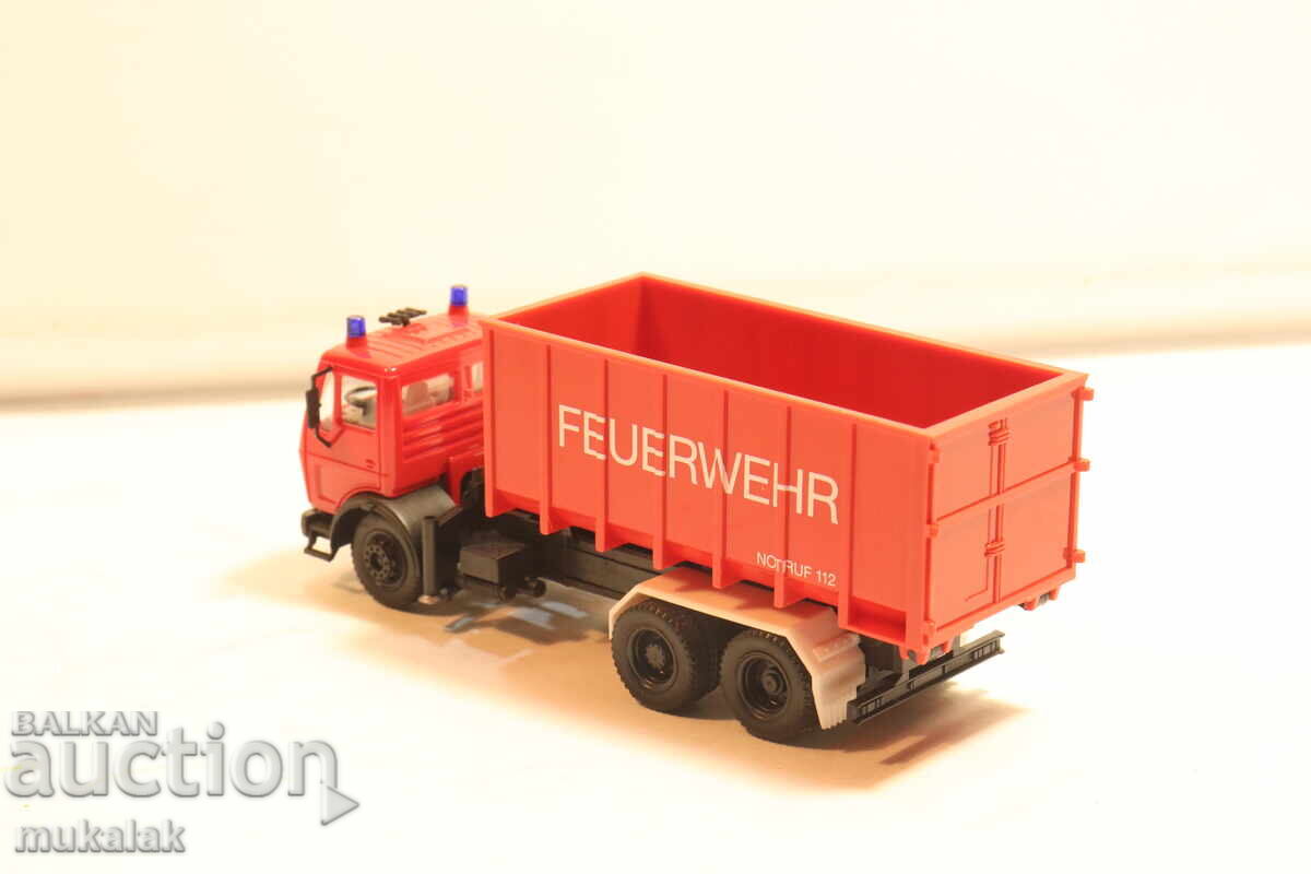 HERPA H0 1/87 MERCEDES ΦΟΡΤΗΓΟ ΠΥΡΟΣΒΕΣΤΙΚΟ ΜΟΝΤΕΛΟ ΑΥΤΟΚΙΝΗΤΑΚΙ - 6