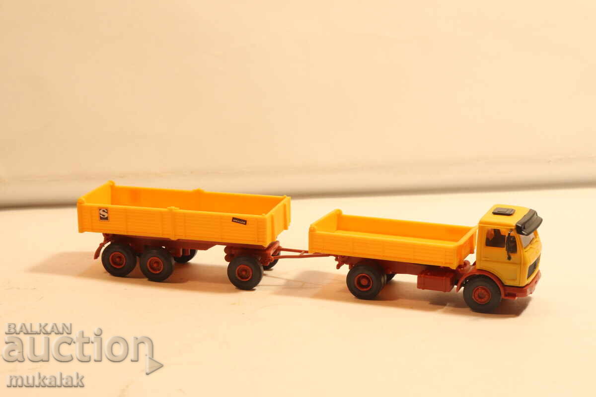 KIBRI H0 1/87 CAMION MERCEDES BASCULANTĂ MODEL AUTO - 5