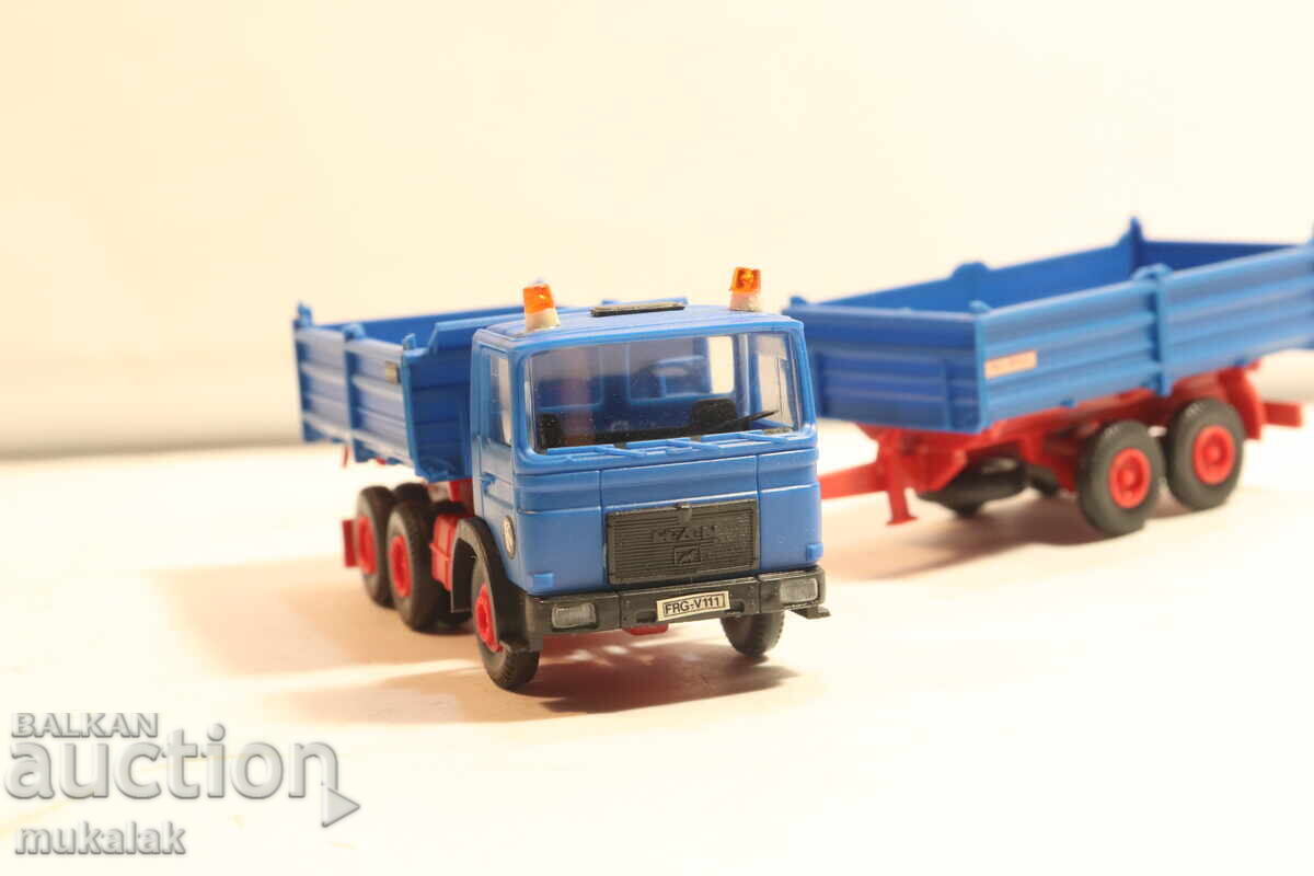 KIBRI H0 1/87 ΦΟΡΤΗΓΟ ΑΝΑΤΡΕΠΟΜΕΝΟ ΜΑΝ ΜΟΝΤΕΛΟ ΑΥΤΟΚΙΝΗΤΟΥ - 5