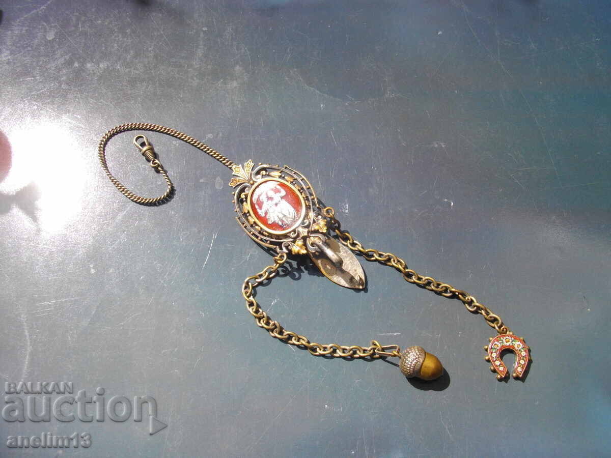 ΠΑΛΑΙΟ ΚΟΣΜΗΜΑ ΚΑΡΦΙΤΣΑ ΑΛΥΣΙΔΑ ΤΣΕΠΗΣ ΓΙΑ ΡΟΛΟΙ ΕΜΑΓΙΕ ΜΩΣΑΪΚΟ με τιμή € 160.00 | 312.93 BGN