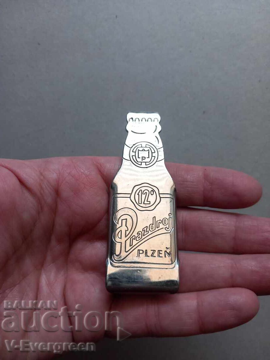 Old bottle opener Czechoslovakia Prazdroj Plzen